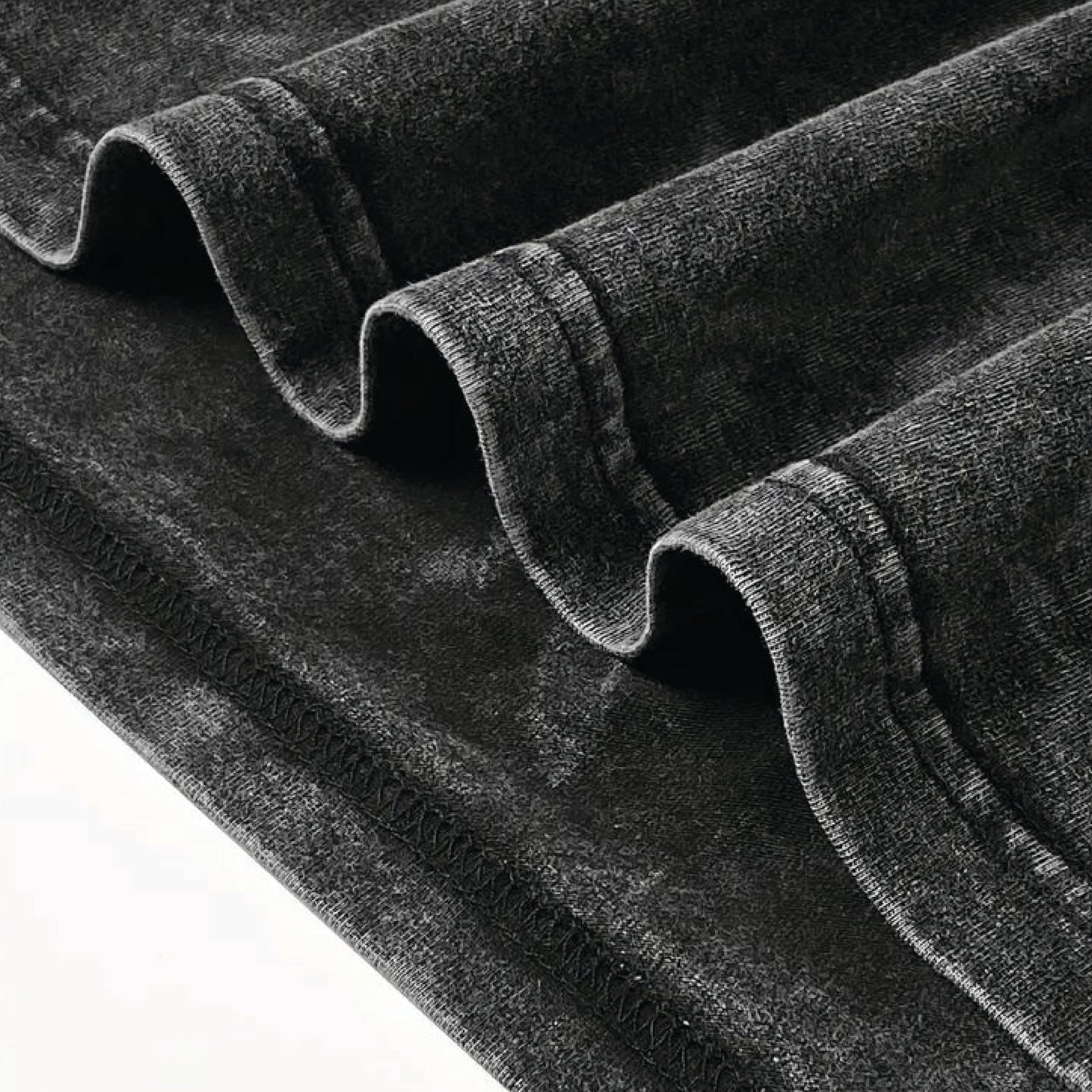 black clover acid wash oversized t shirt