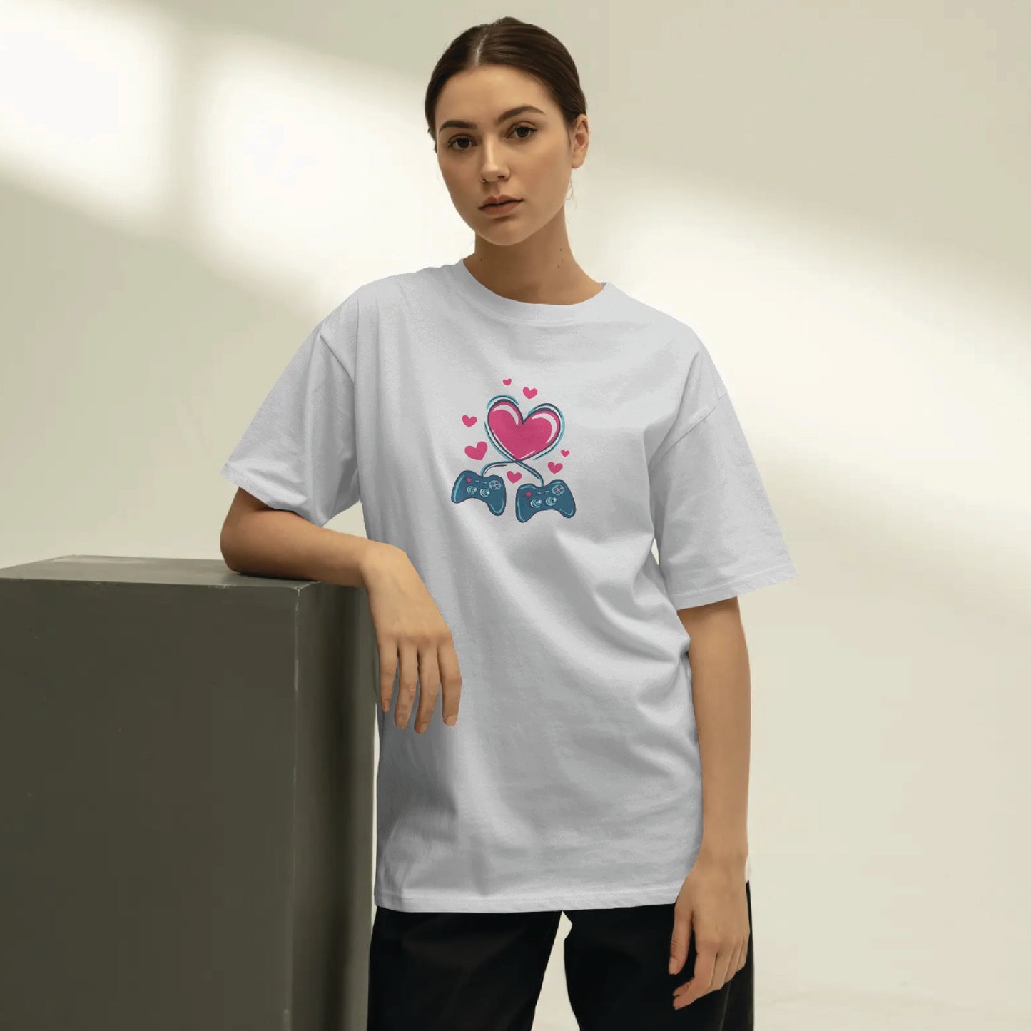 gamer couple t shirt( 2 tees )