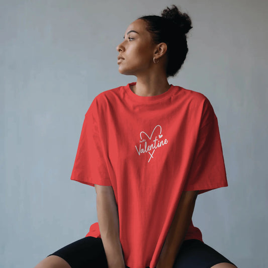 hello valentine couple t shirt( 2 tees)