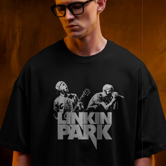linkin park oversized tee