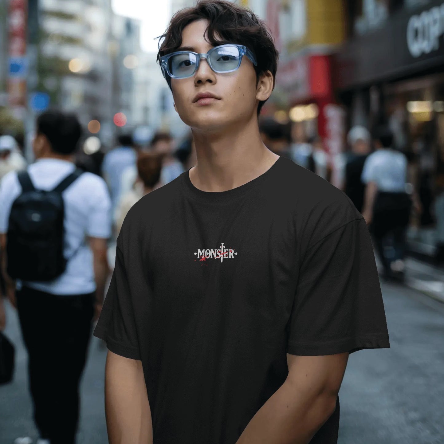 monster oversized tee