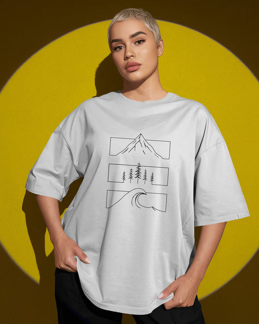 Nature Oversized Tee