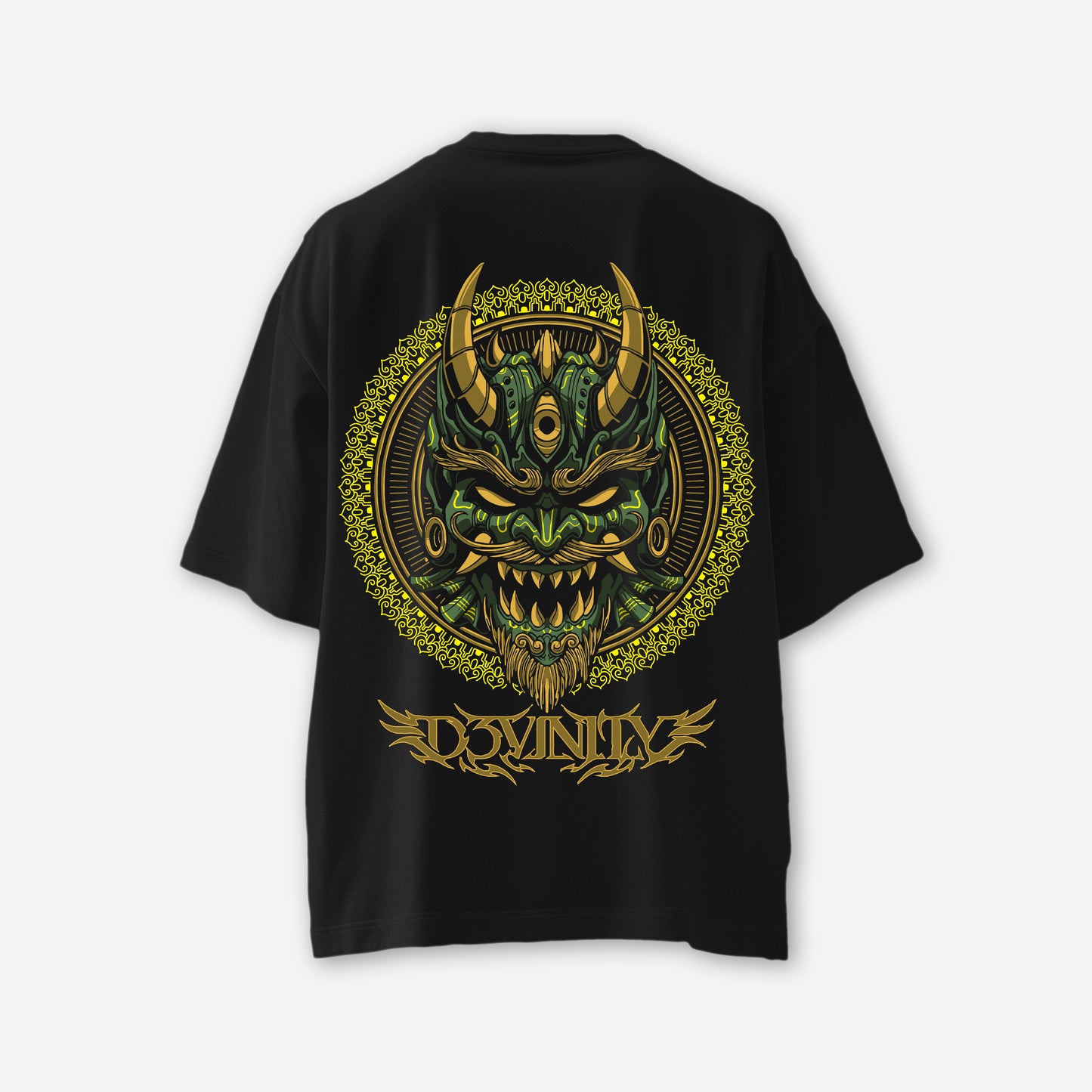 Samurai Mandala Oversized T-Shirt