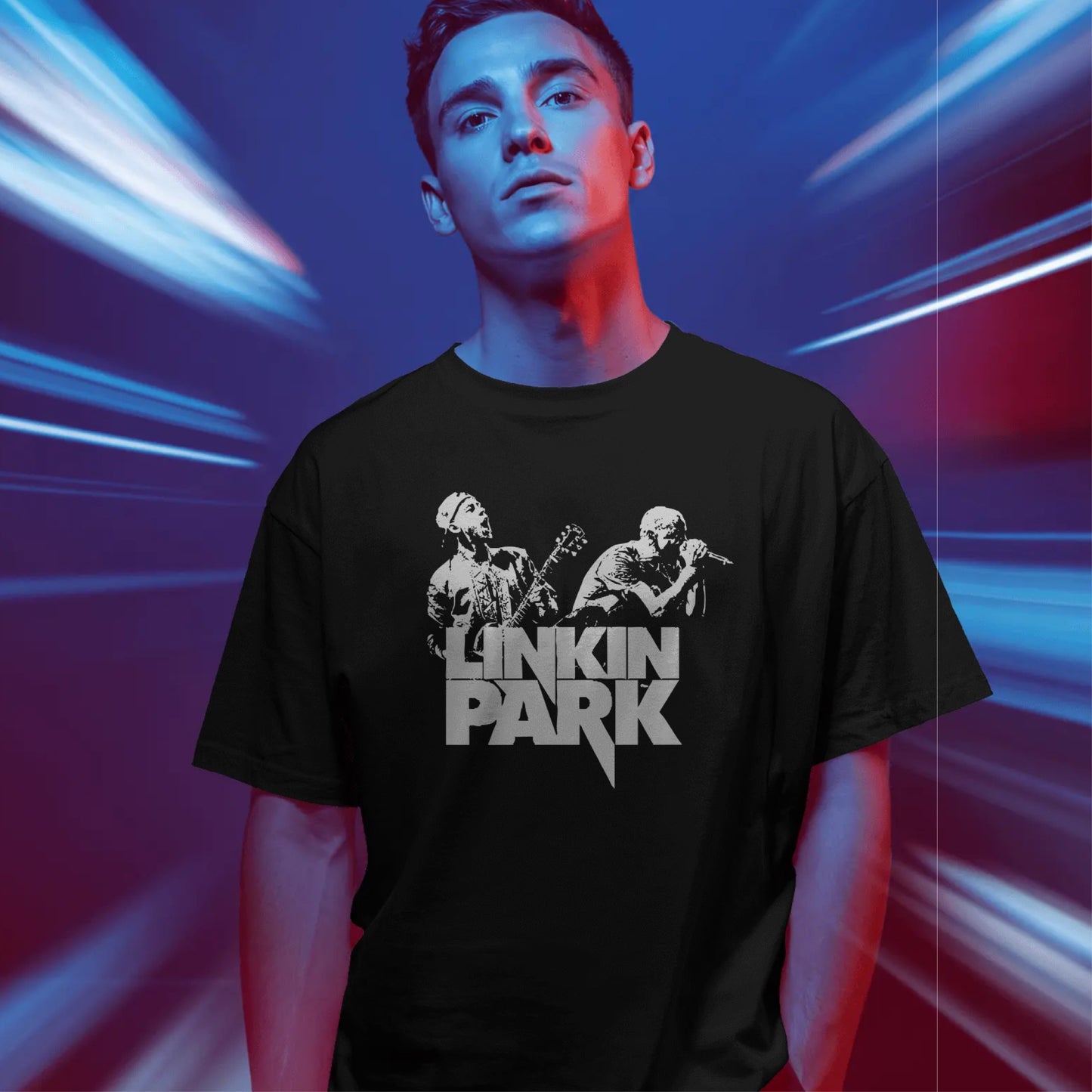 linkin park oversized tee