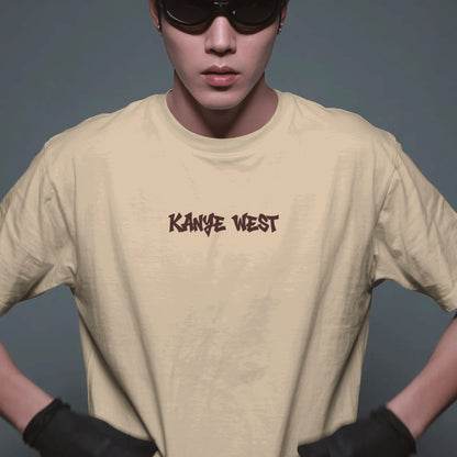 kanye west oversized t shirt