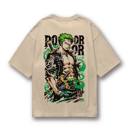 Zoro oversized t shirt (one piece collection)