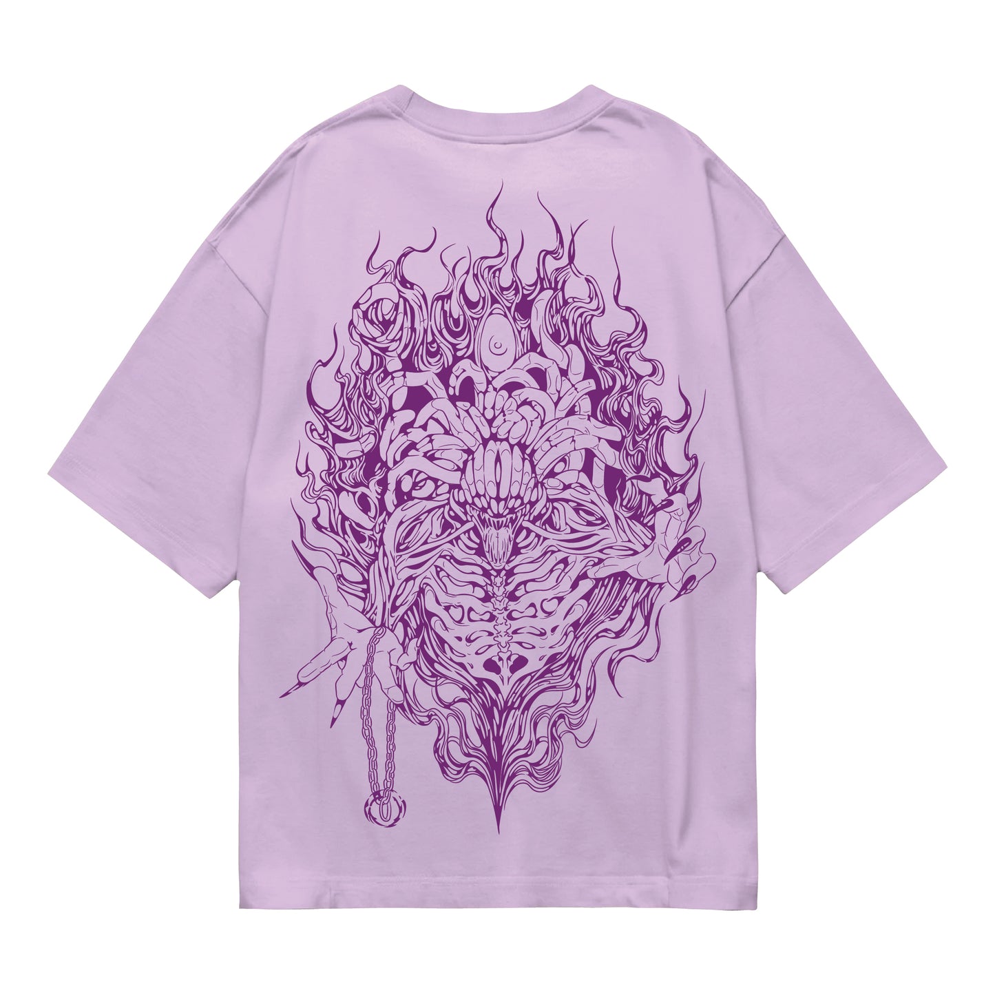 jujutsu kaisen Rika Orimoto ("Queen of Curses") oversized t-shirt