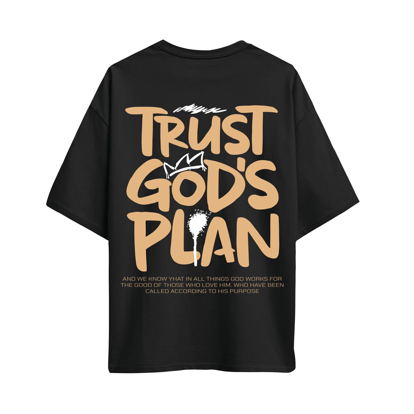 god's plan minimalist oversized t shirt