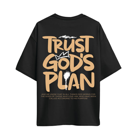 god's plan minimalist oversized t shirt