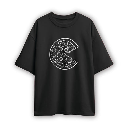 pizza couple oversized t shirt( 2 tees)