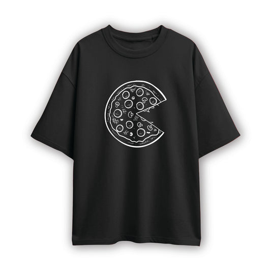 pizza couple oversized t shirt( 2 tees)