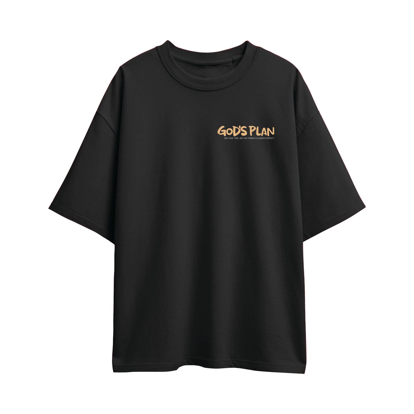 god's plan minimalist oversized t shirt