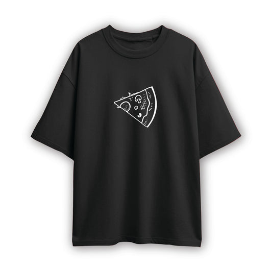 pizza couple oversized t shirt( 2 tees)