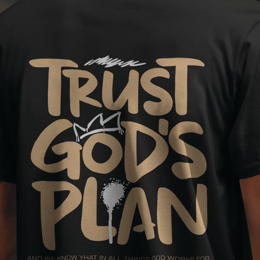 god's plan minimalist oversized t shirt