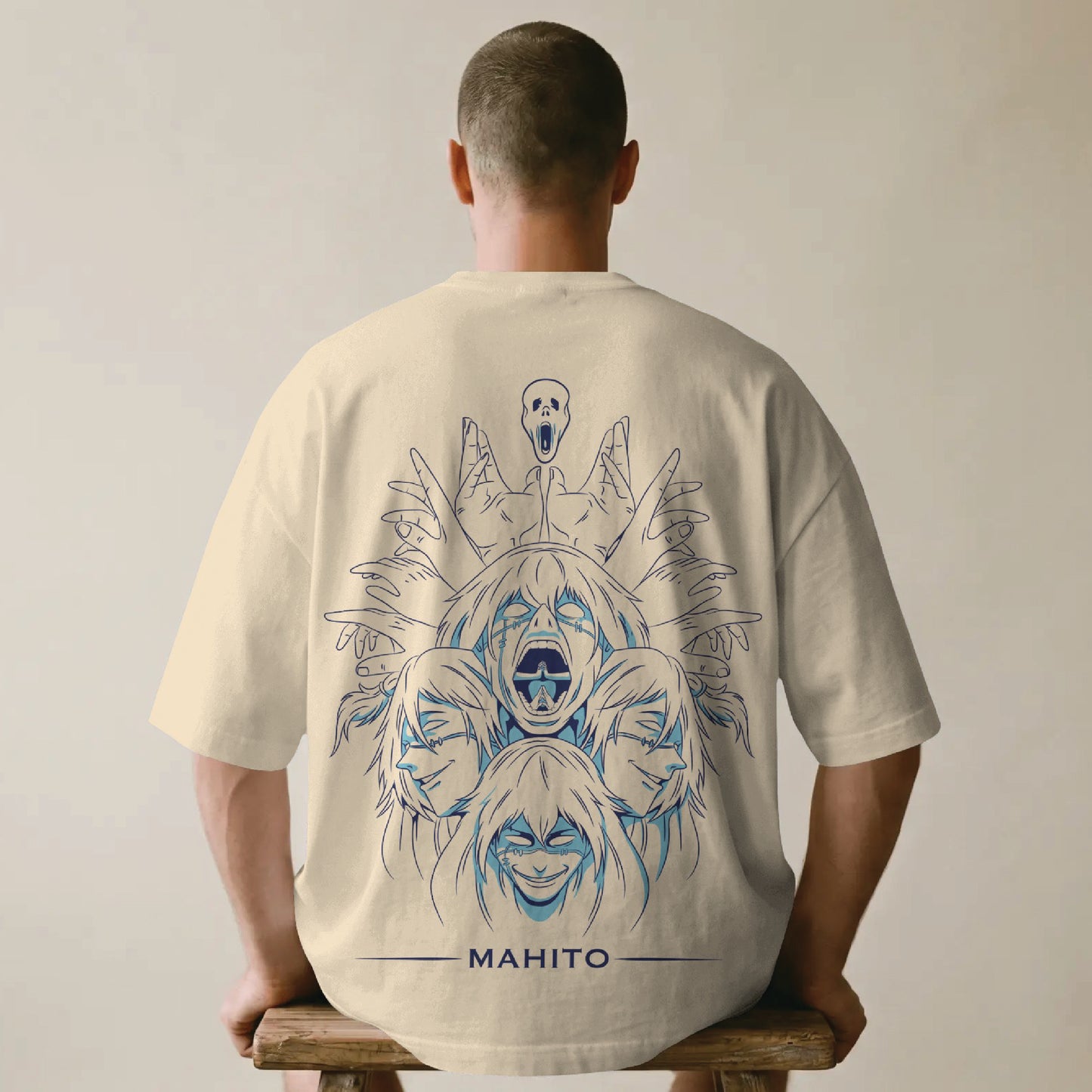 Jujutsu Kaisen Mahito oversized t shirt