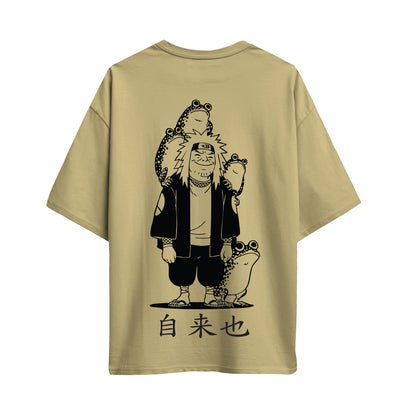jiraiya minimalist oversized t shirt