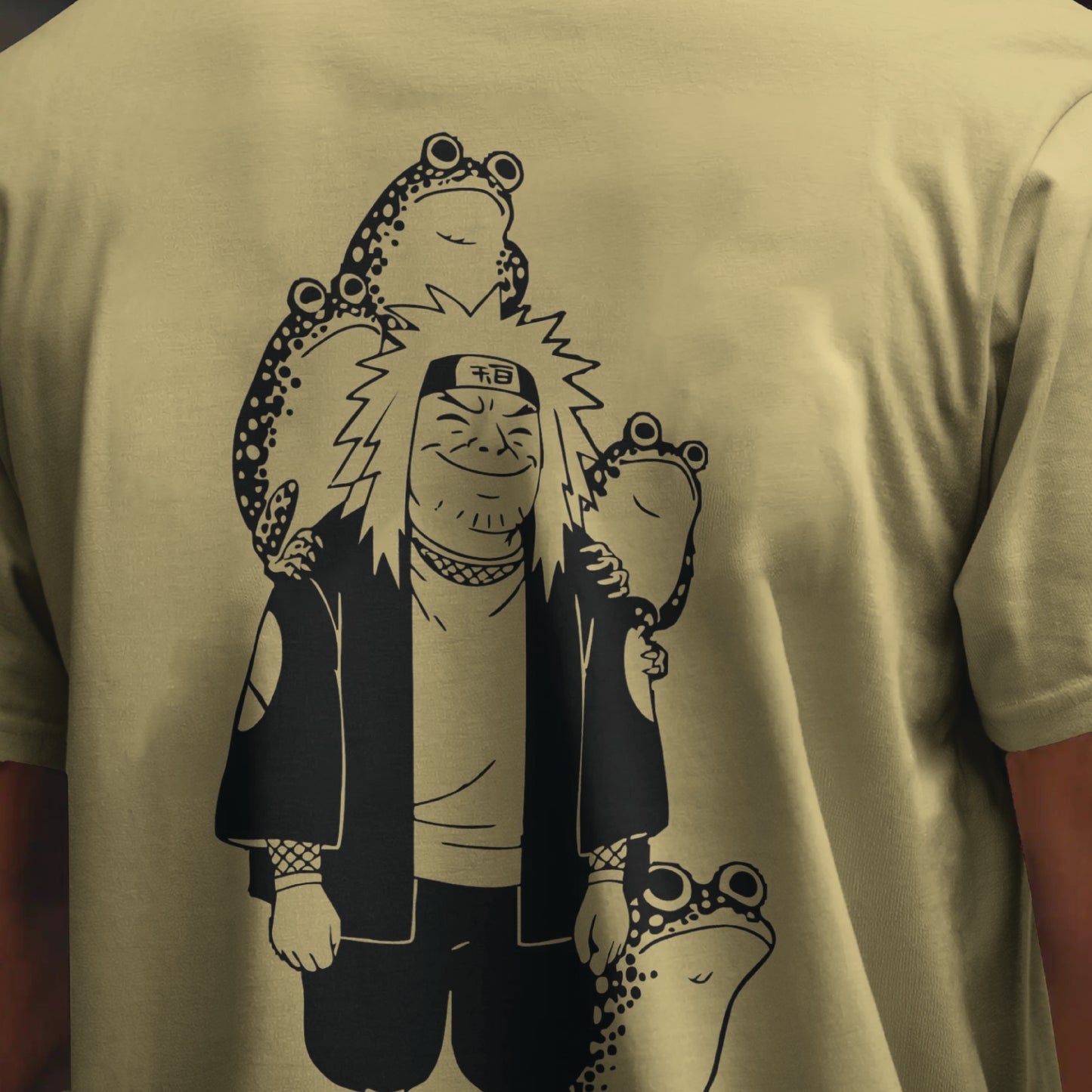 jiraiya minimalist oversized t shirt
