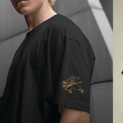 demon slayer zenitsu oversized t shirt