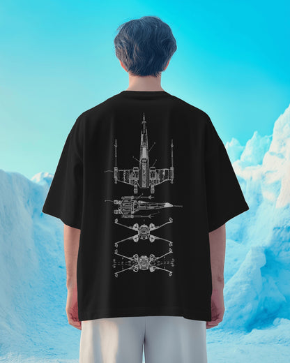 Star Wars: Star Fighter Oversized T-shirt