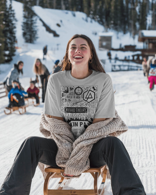 Linkin Park: Doodled Oversized Tee