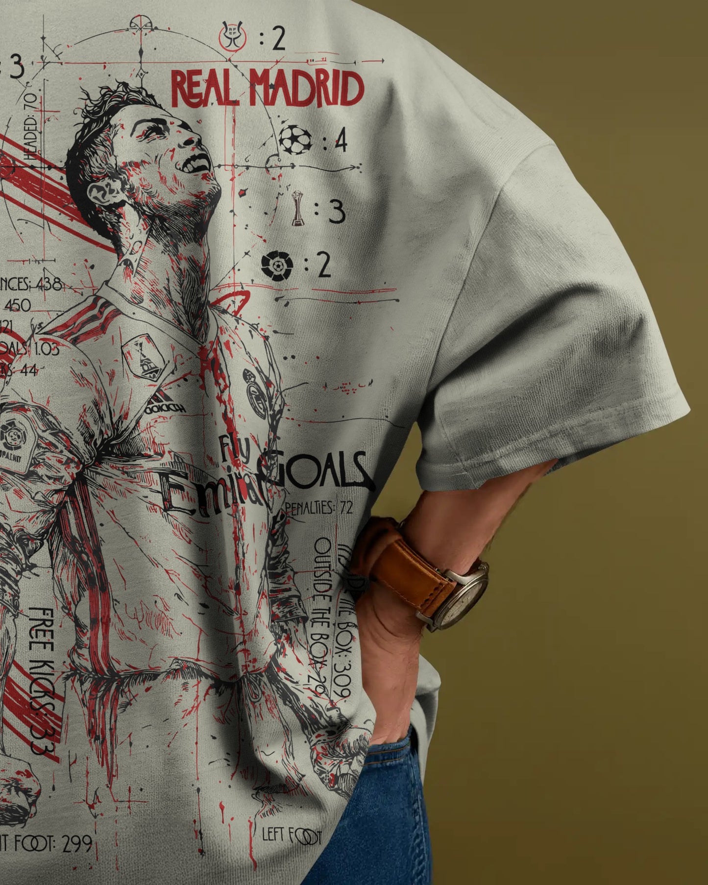 CR7: The Real Era - Limited Edition Oversize T-Shirt