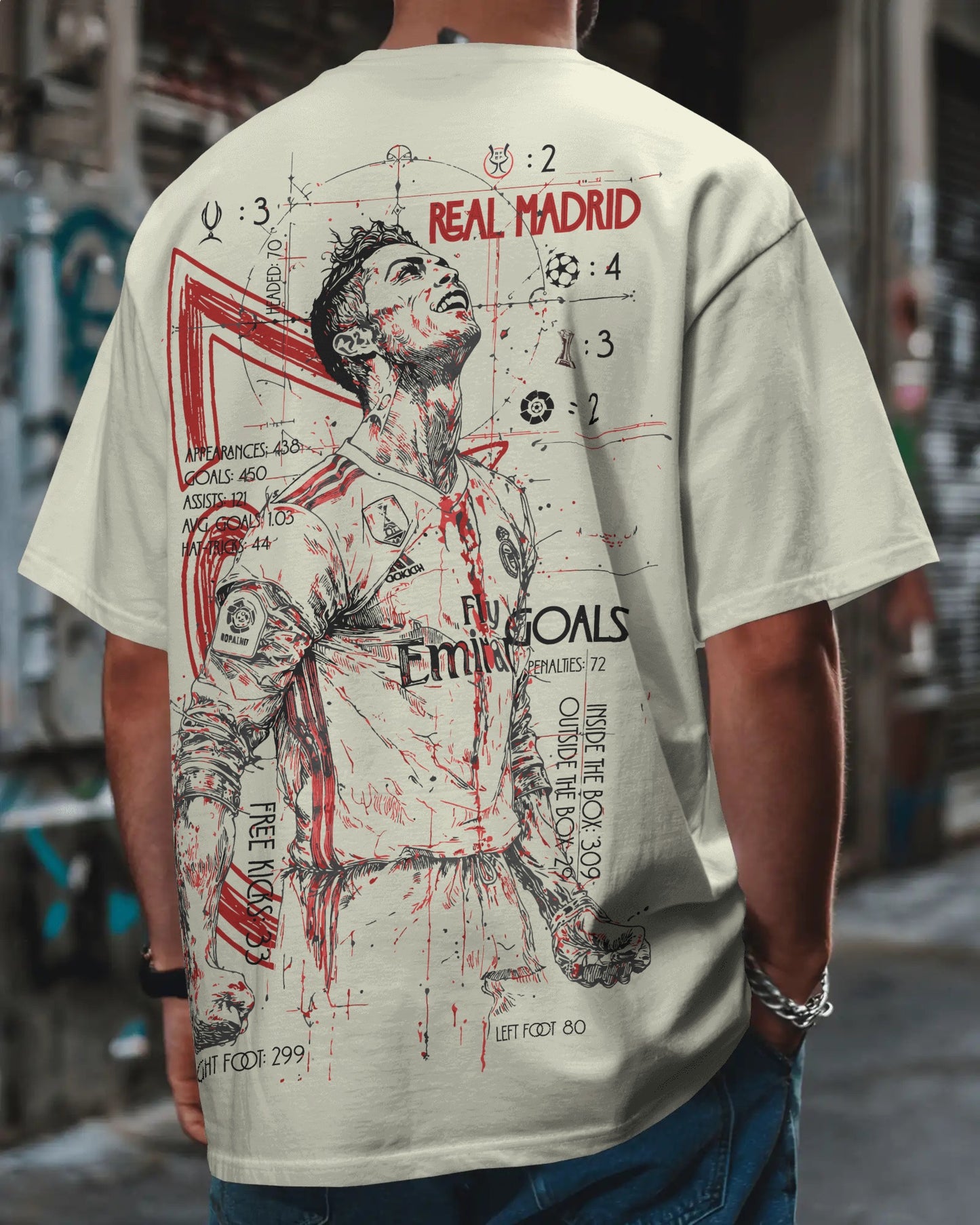 CR7: The Real Era - Limited Edition Oversize T-Shirt
