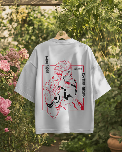 Ryomen Sukuna Oversized T-Shirt