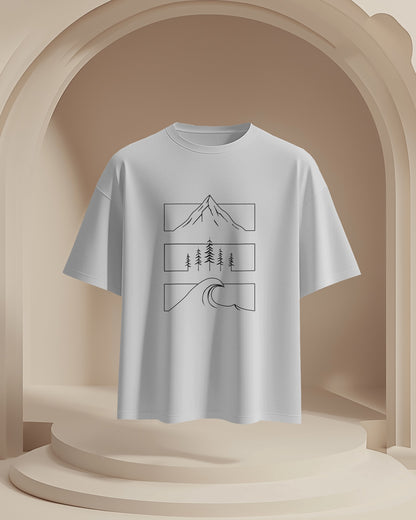 Nature Oversized Tee