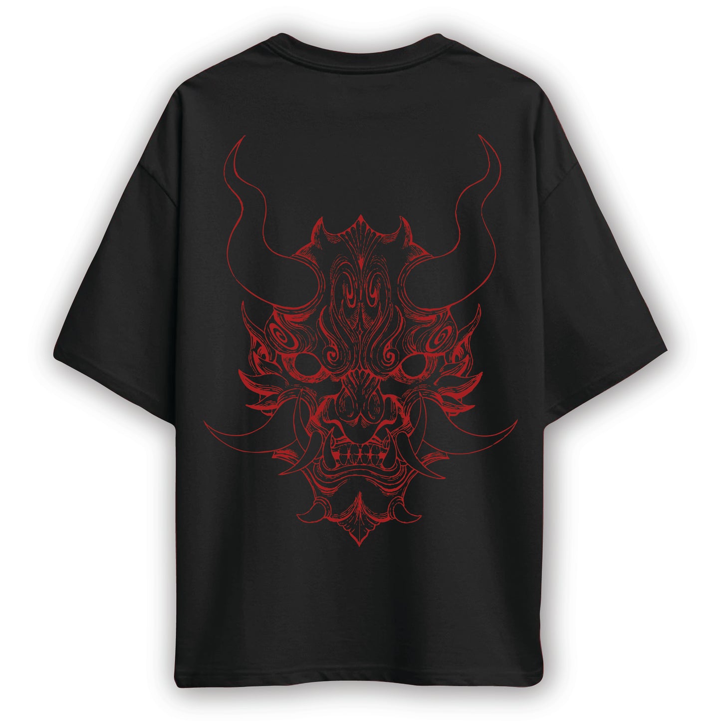 savage demon oversized t shirt