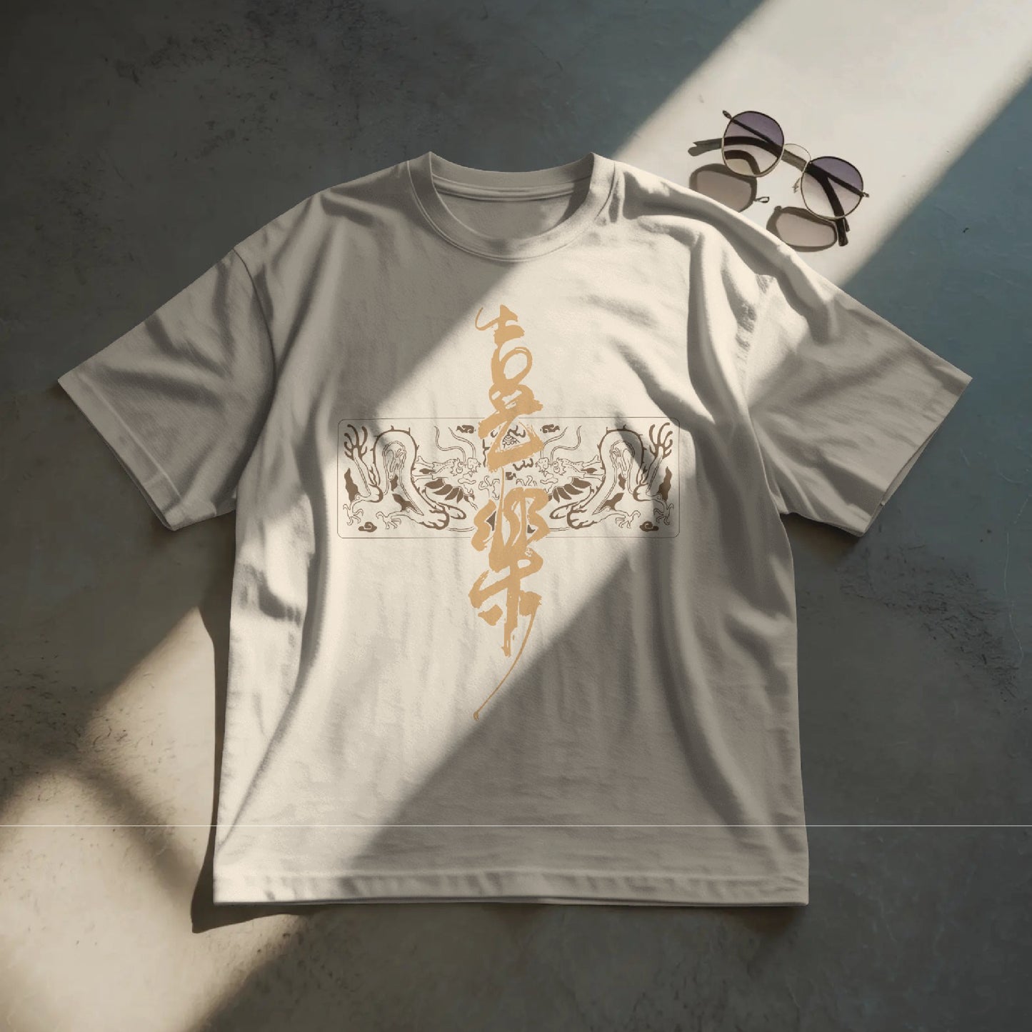 abstract oversized t shirt