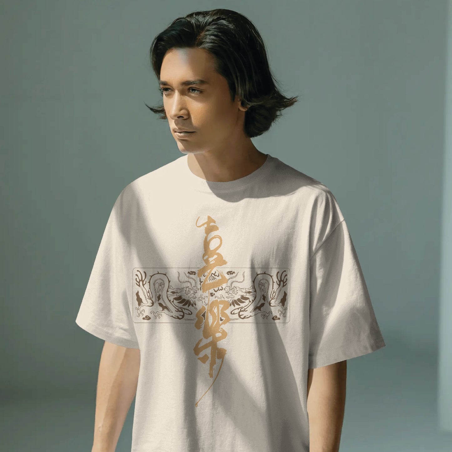 abstract oversized t shirt