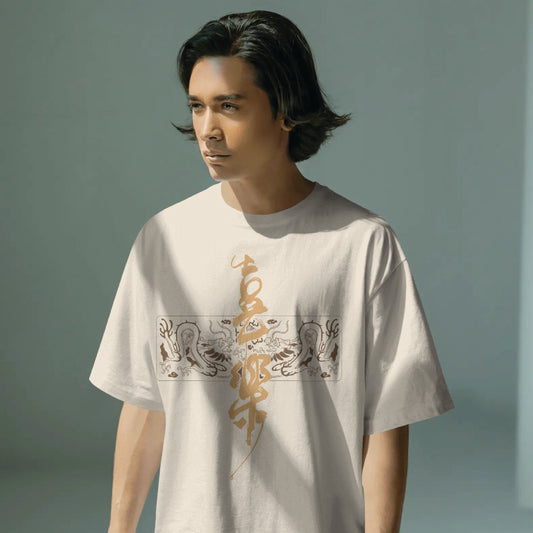 abstract oversized t shirt