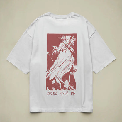 demon slayer rengoku oversized t shirt