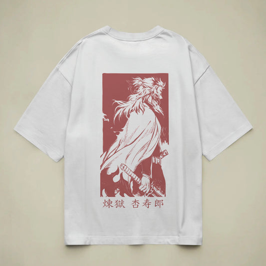 demon slayer rengoku oversized t shirt