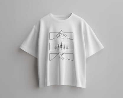 Nature Oversized Tee