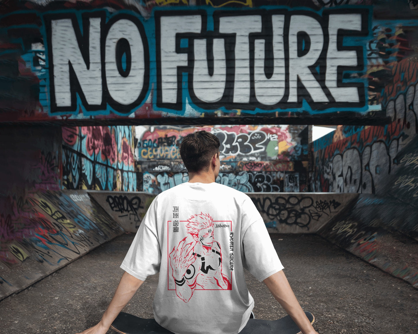 Ryomen Sukuna Oversized T-Shirt