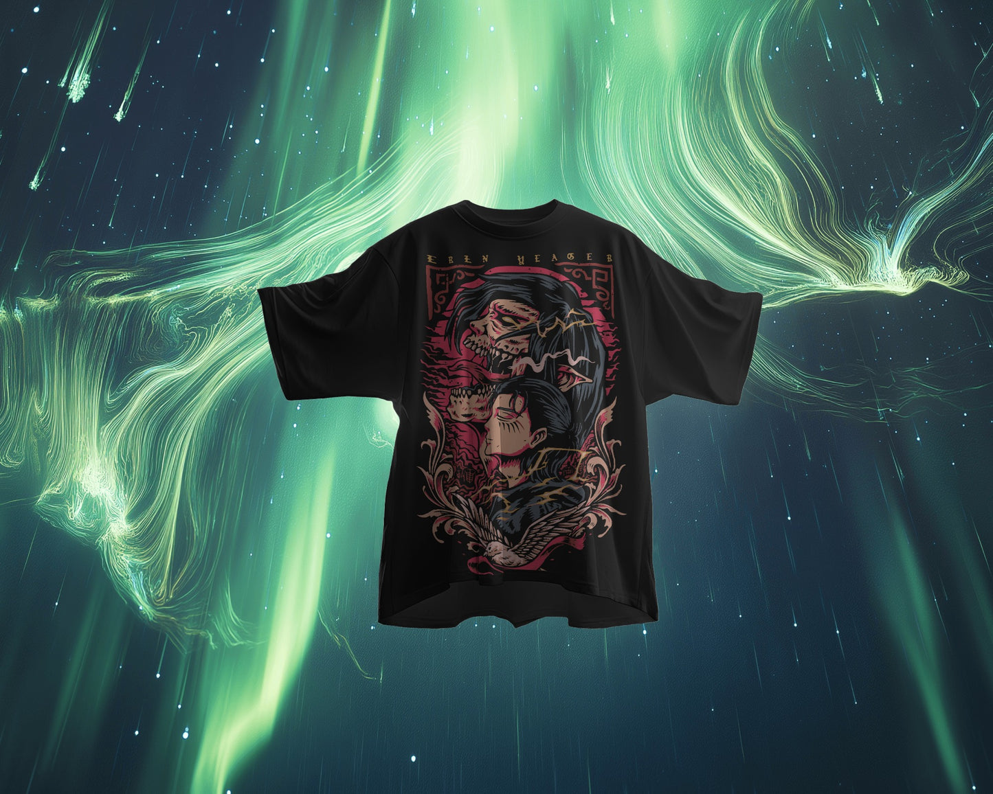 Attack On Titan: Eren Yeager Oversized Tee