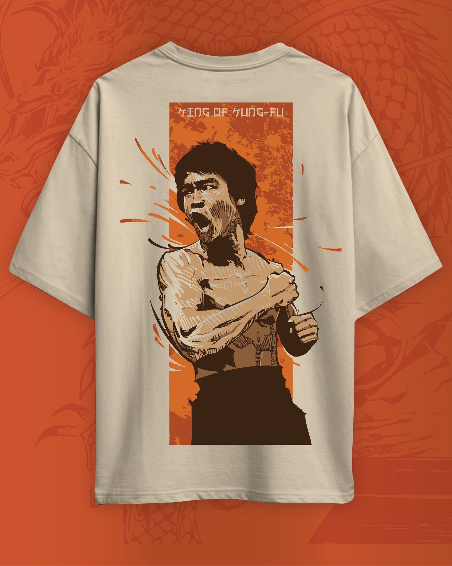 Bruce Lee Oversized T-Shirt