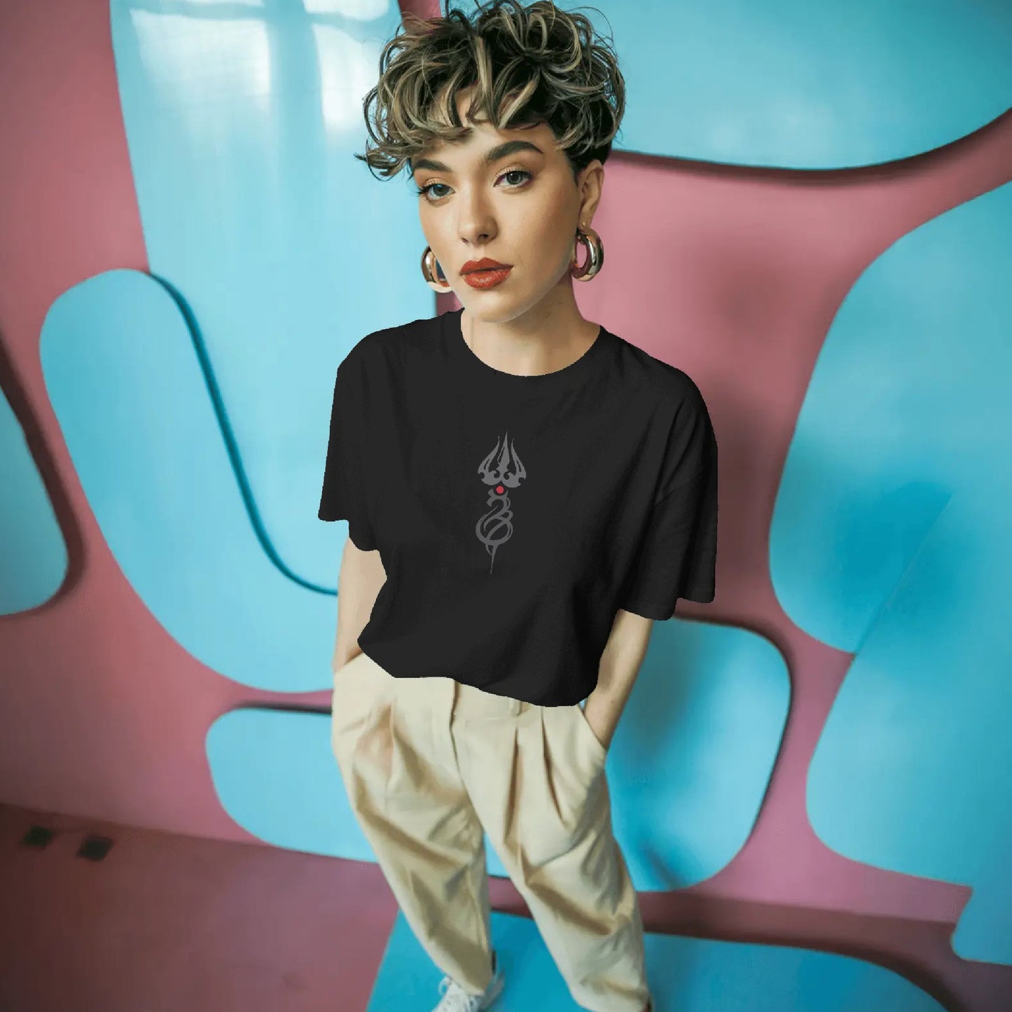 Om Oversized T-Shirt