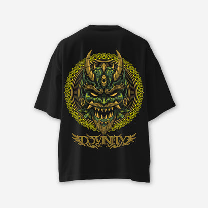 Samurai Mandala Oversized T-Shirt