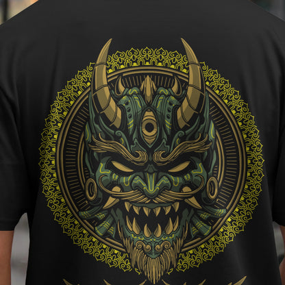 Samurai Mandala Oversized T-Shirt