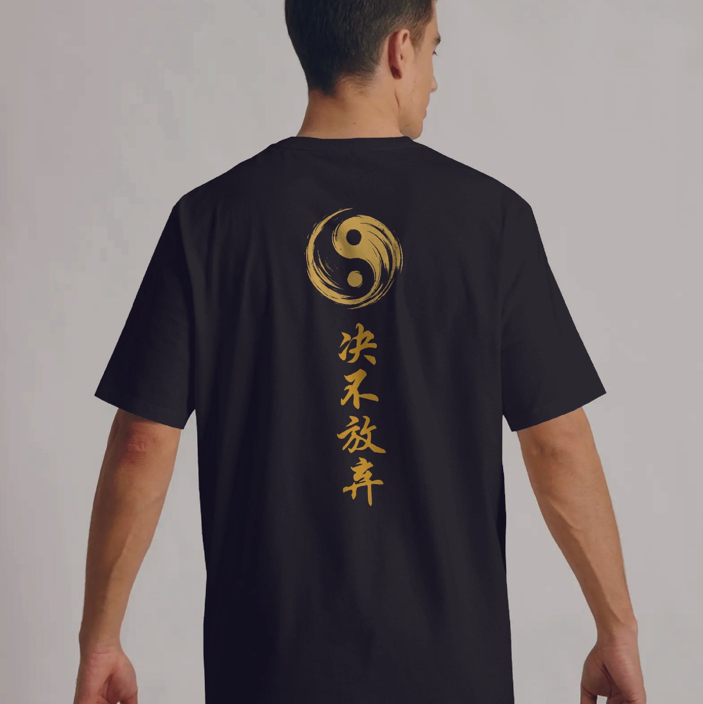 golden samurai spirit oversized  t-shirt