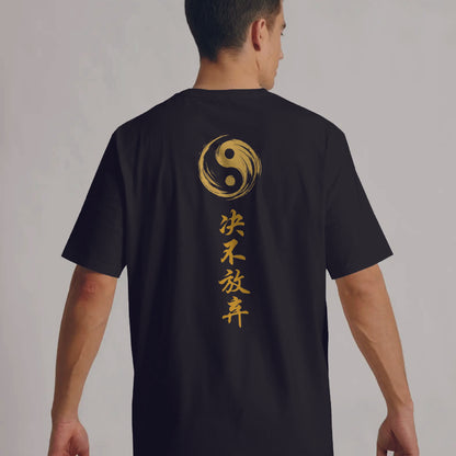 golden samurai spirit oversized  t-shirt