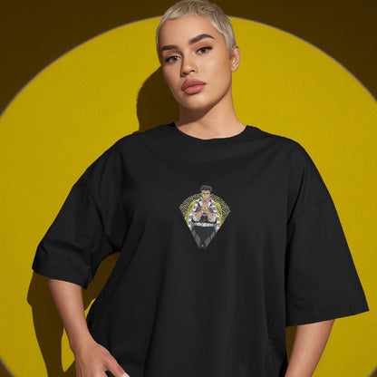 Stone Hashira Gyomei Himejima Oversized T-Shirt