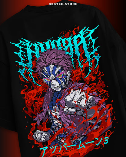 Akaza (demon slayer) Oversized Tee