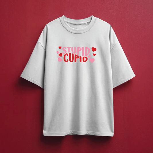 stupid cupid couple tee( 2 t-shirt )