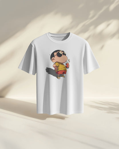 Sinchan cool Oversized Tee
