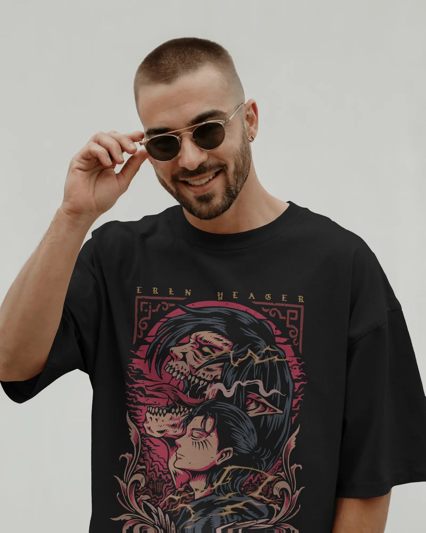 Attack On Titan: Eren Yeager Oversized Tee