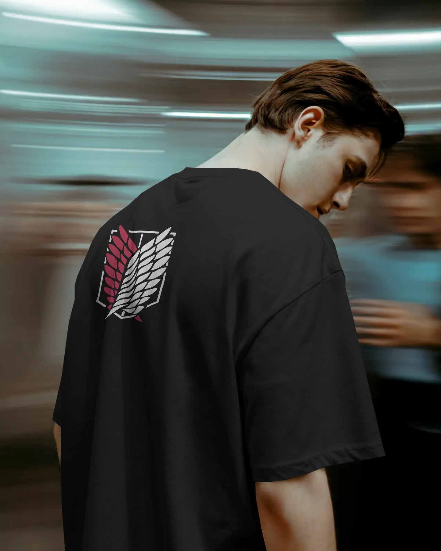 Attack On Titan: Eren Yeager Oversized Tee