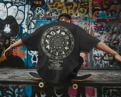 Zodiac Signs Oversized T-Shirt